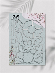 CraftAddictionUK Coordinating Die Set - Sending Christmas Wishes